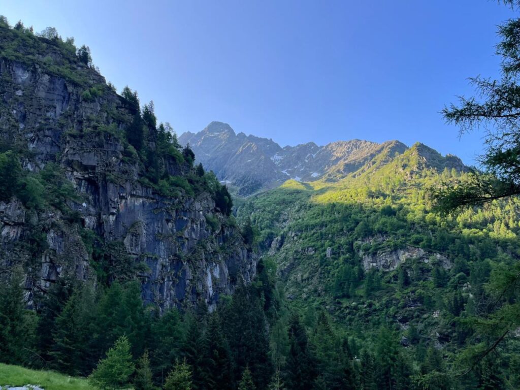 Partenza da Malga Lincino